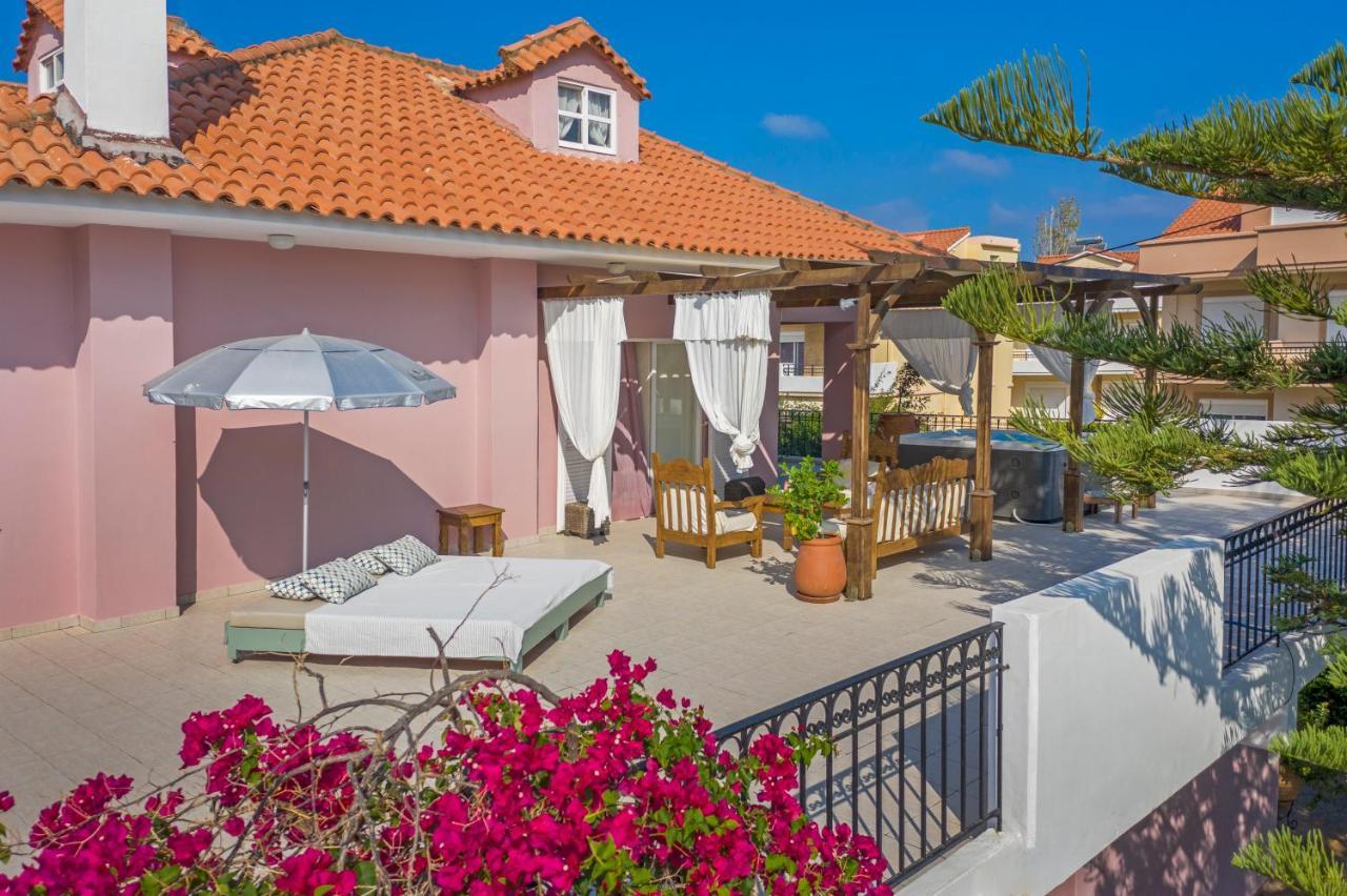 Anna'S Brilliant Villa In Ialysos المظهر الخارجي الصورة