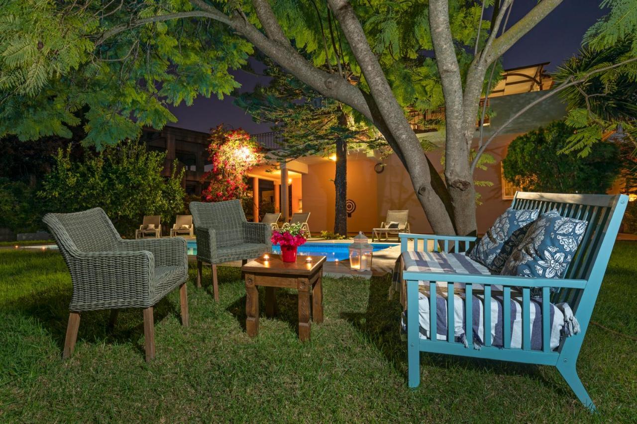 Anna'S Brilliant Villa In Ialysos المظهر الخارجي الصورة