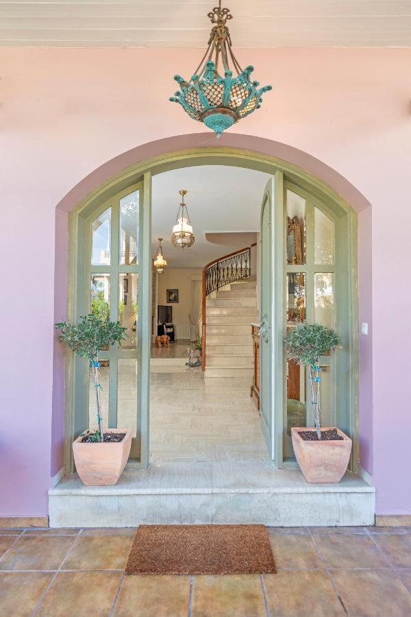 Anna'S Brilliant Villa In Ialysos المظهر الخارجي الصورة