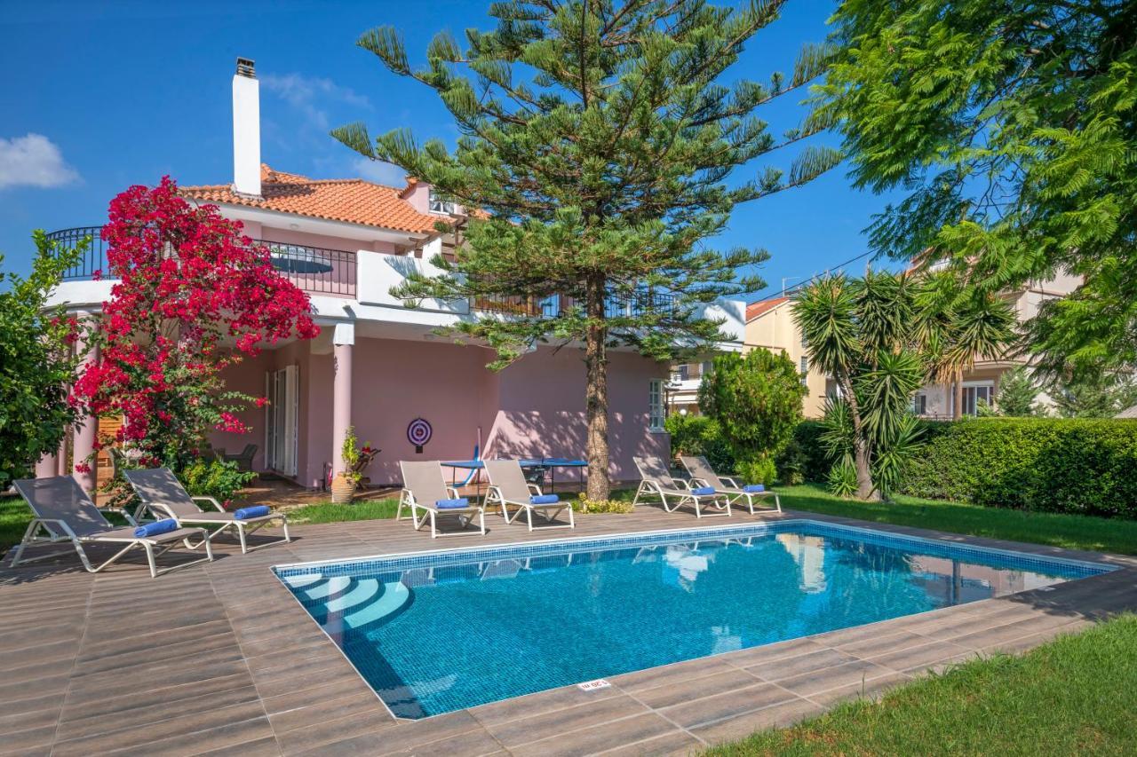 Anna'S Brilliant Villa In Ialysos المظهر الخارجي الصورة